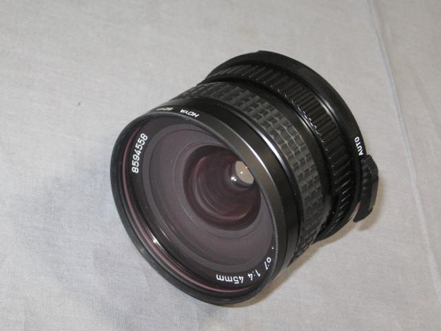 SMC PENTAX 67 6x7 45mm f4 1:4 Wide Angle Camera Lens NR 1