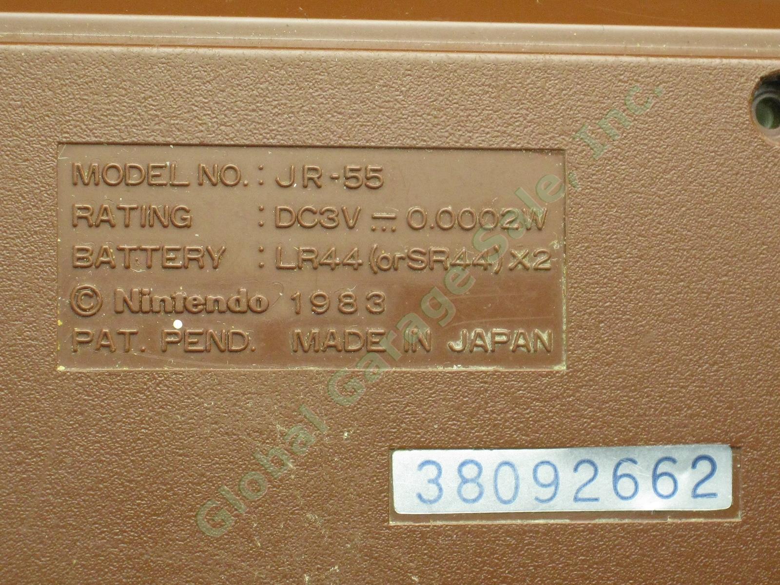 Vtg Nintendo Multi Screen Pocket Size Donkey Kong II Game & Watch JR-55 + Box NR 6