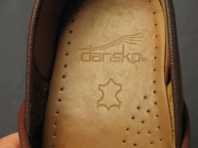 Womens Dansko Professional Latigo Clog Shoe Honey Sz 39 4