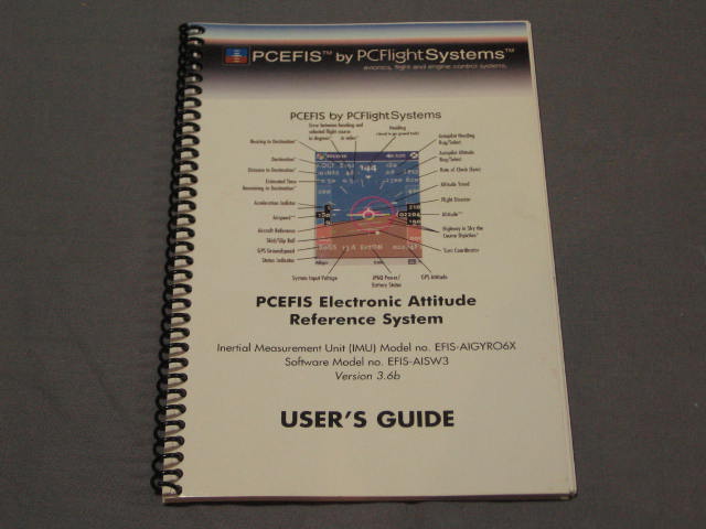 eGyro PCEFIS EFIS Flight Information System PocketPC NR 3