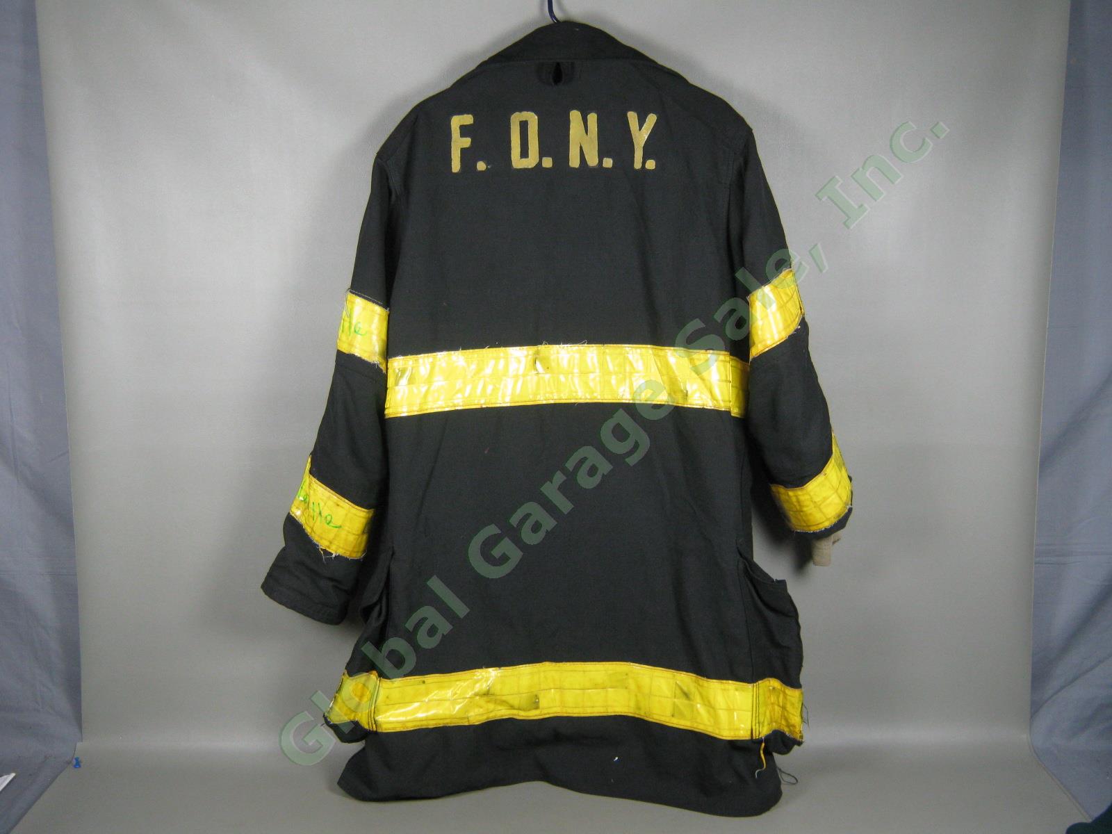 Vtg Janesville FDNY NYC Fire Dept Summer Firefighter Turnout Bunker Jacket NR!