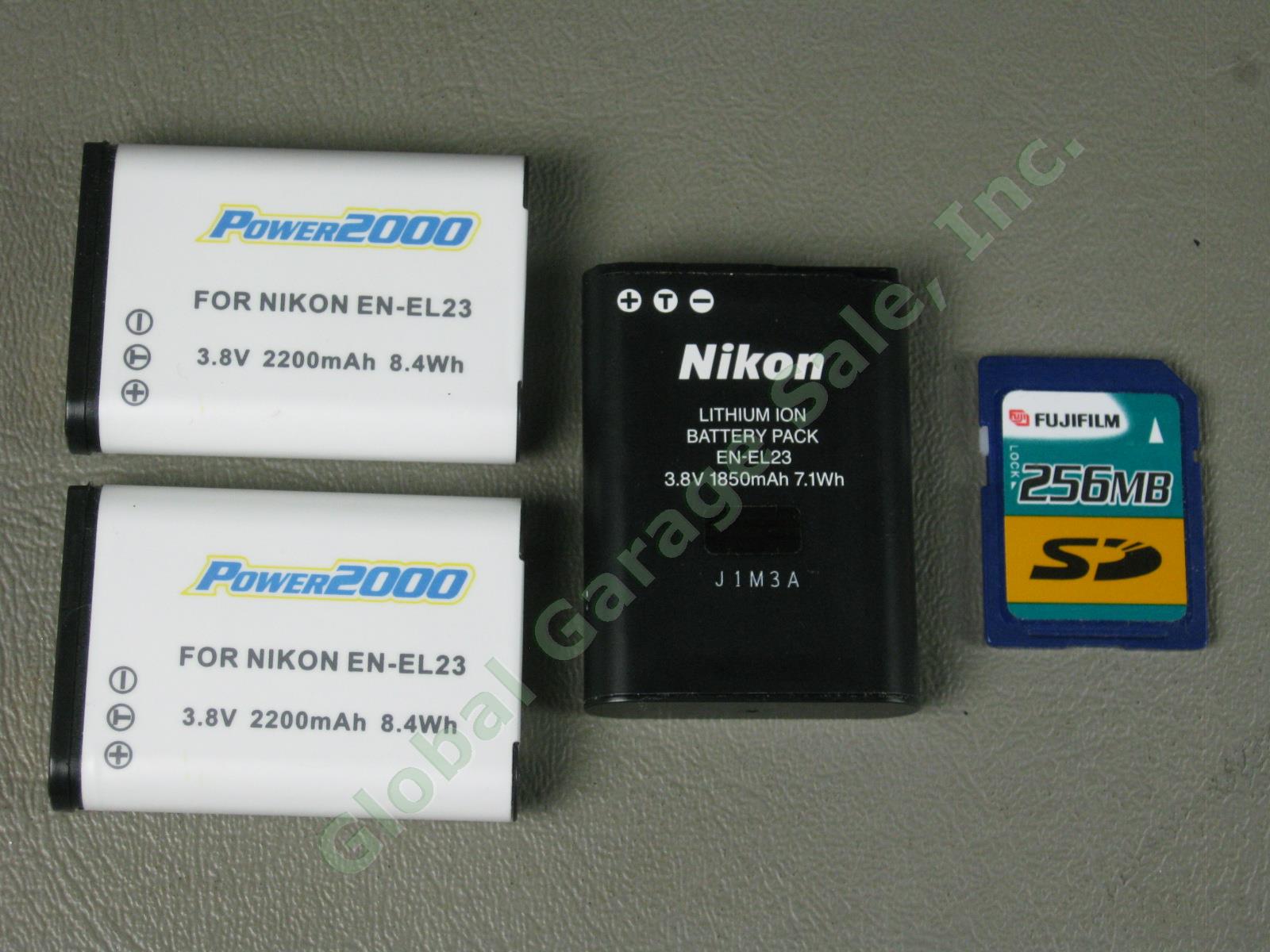 Nikon Coolpix P610 WiFi 60X Zoom Digital Camera Case Paper Bundle NEAR MINT! NR! 9