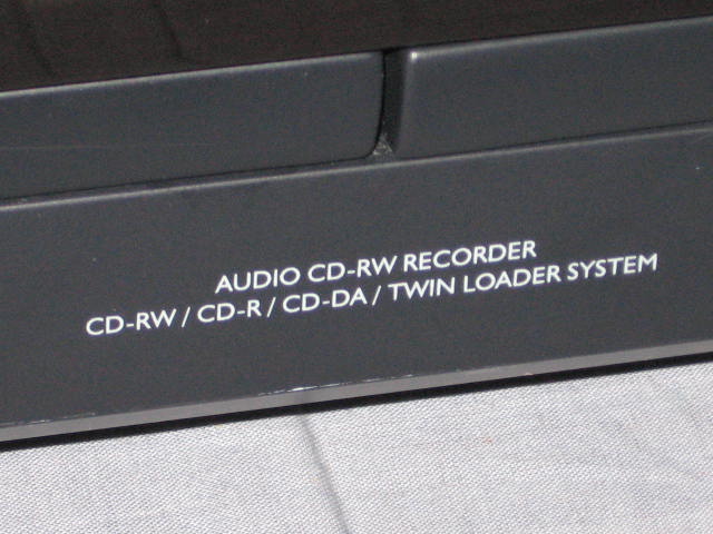 Koss CDR200 Dual Deck CD-R/RW Recorder Player Remote Manual NR 3