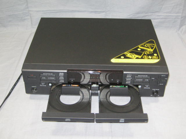 Koss CDR200 Dual Deck CD-R/RW Recorder Player Remote Manual NR 4