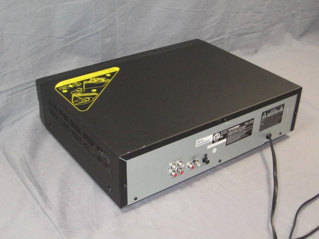 Koss CDR200 Dual Deck CD-R/RW Recorder Player Remote Manual NR 6