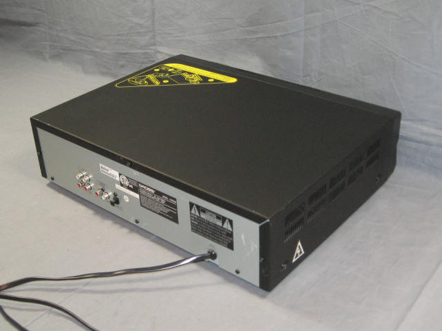 Koss CDR200 Dual Deck CD-R/RW Recorder Player Remote Manual NR 7