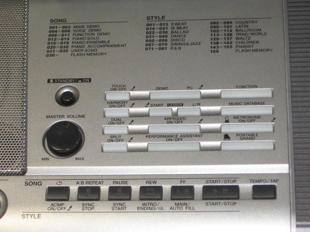 Yamaha Portatone PSR-E403 PSRE403 YPT400 Keyboard Synth 4