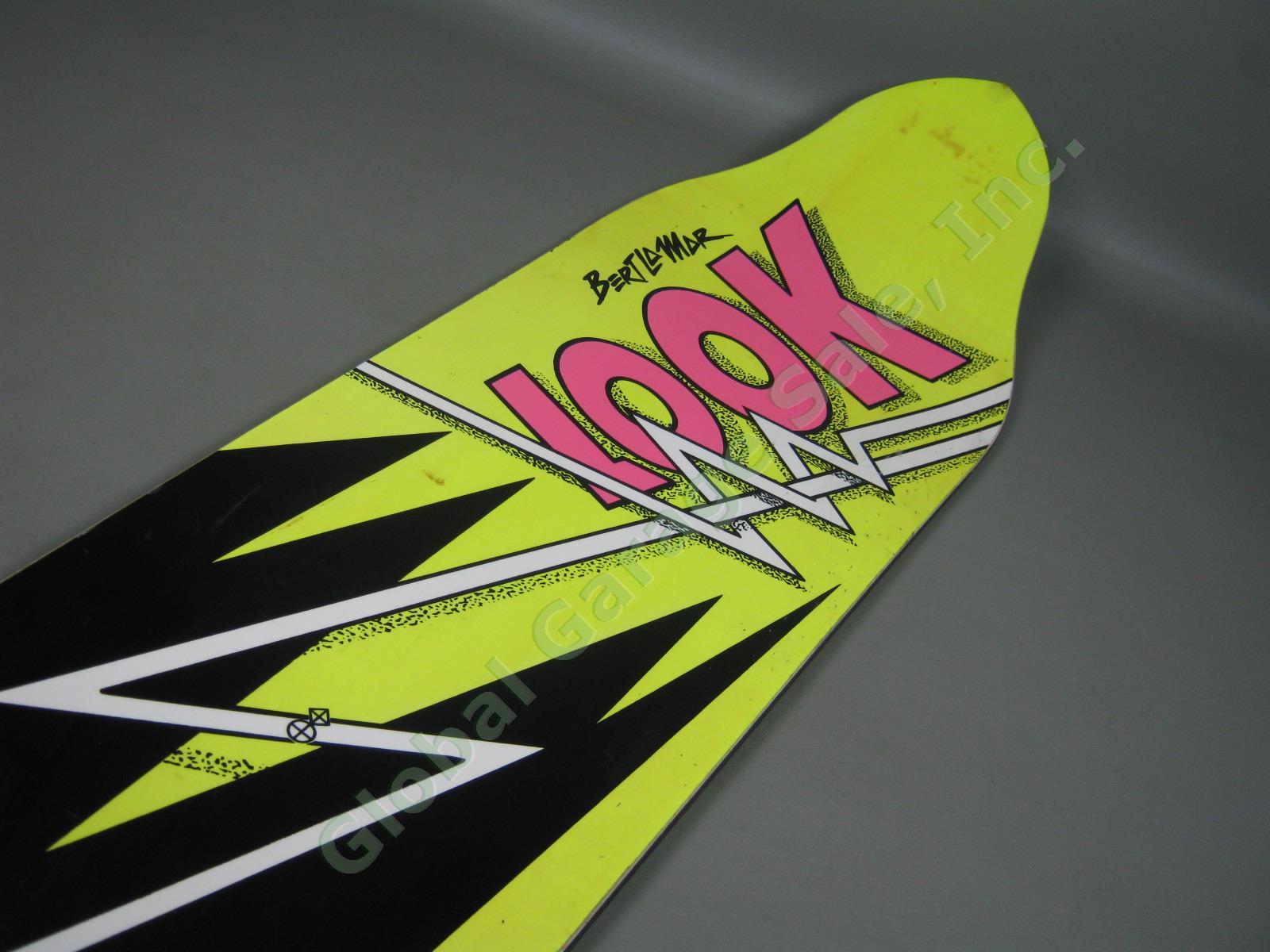 Rare Vtg 1980s Neon Color Look Bert Lamar Freestyle 170 Snowboard No Bindings NR 1