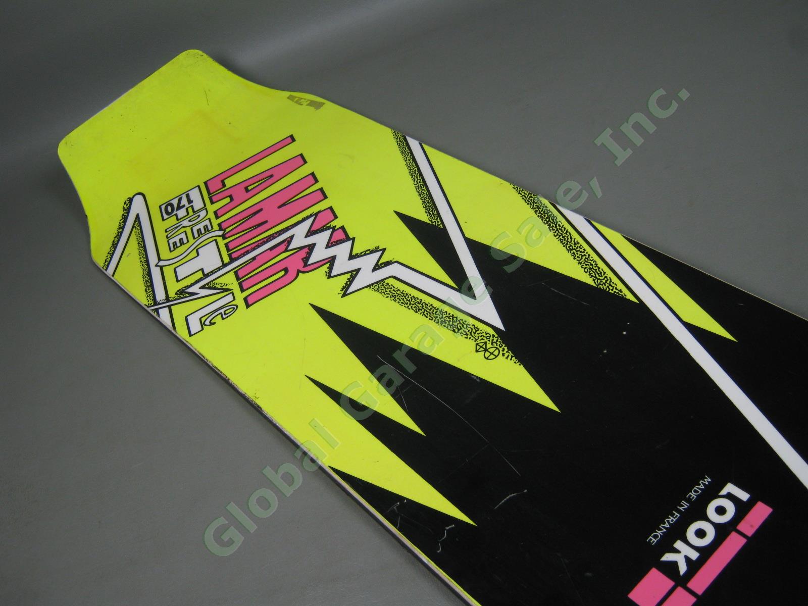 Rare Vtg 1980s Neon Color Look Bert Lamar Freestyle 170 Snowboard No Bindings NR 3
