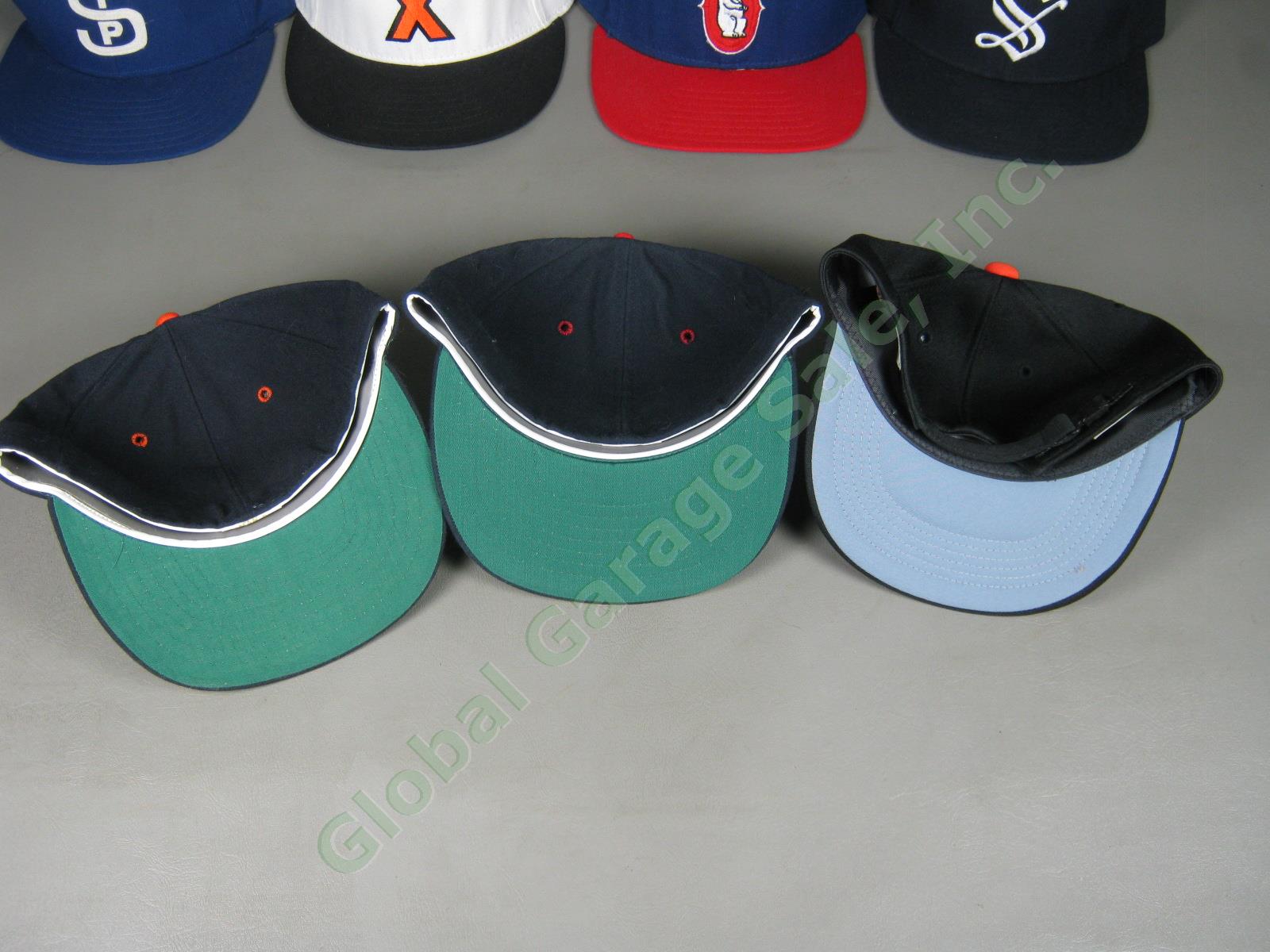 10 Baseball Hat Cap Lot Negro League Yomiuri Giants Ebbets Field Flannels Fitted 6