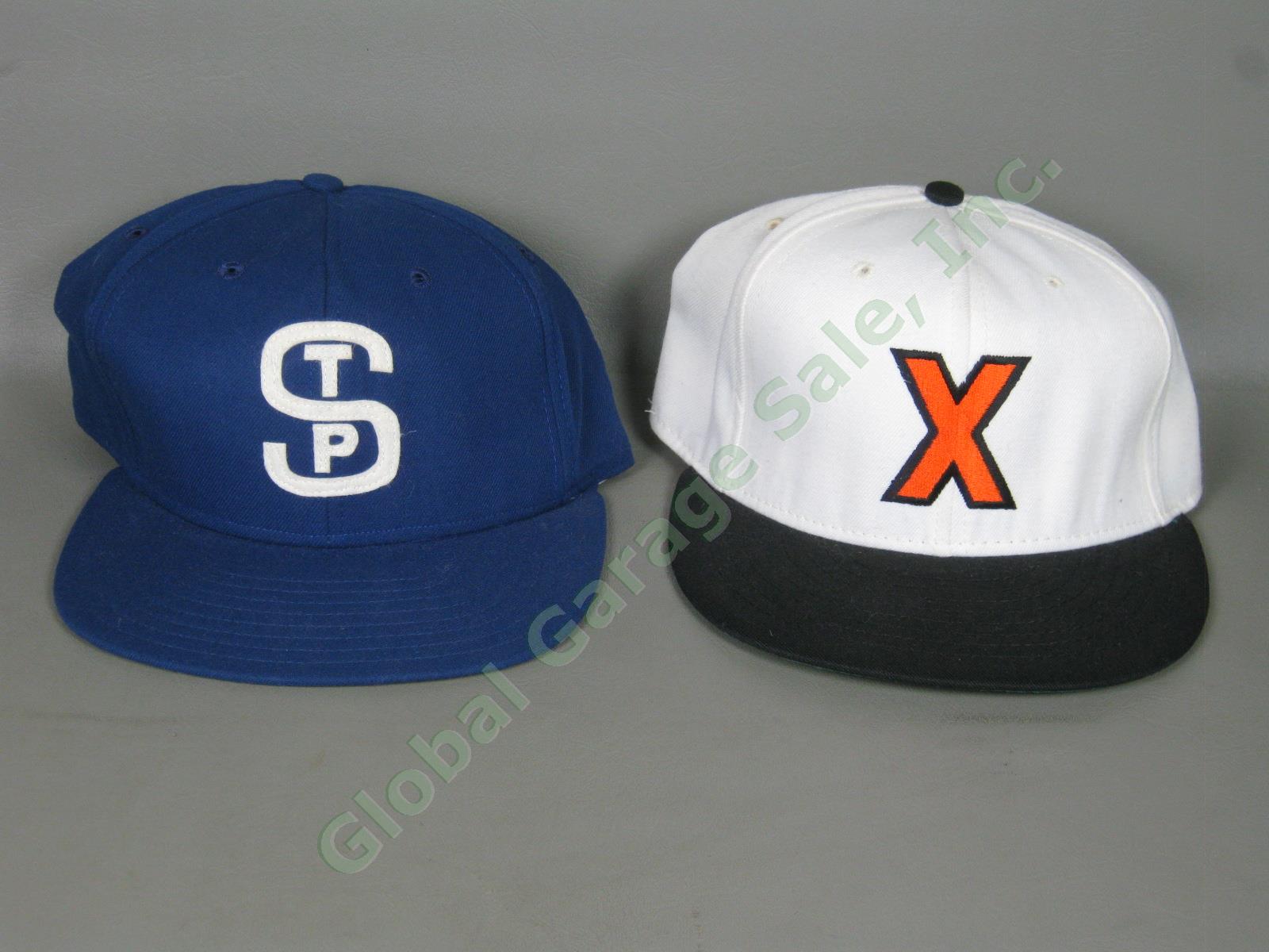 10 Baseball Hat Cap Lot Negro League Yomiuri Giants Ebbets Field Flannels Fitted 12