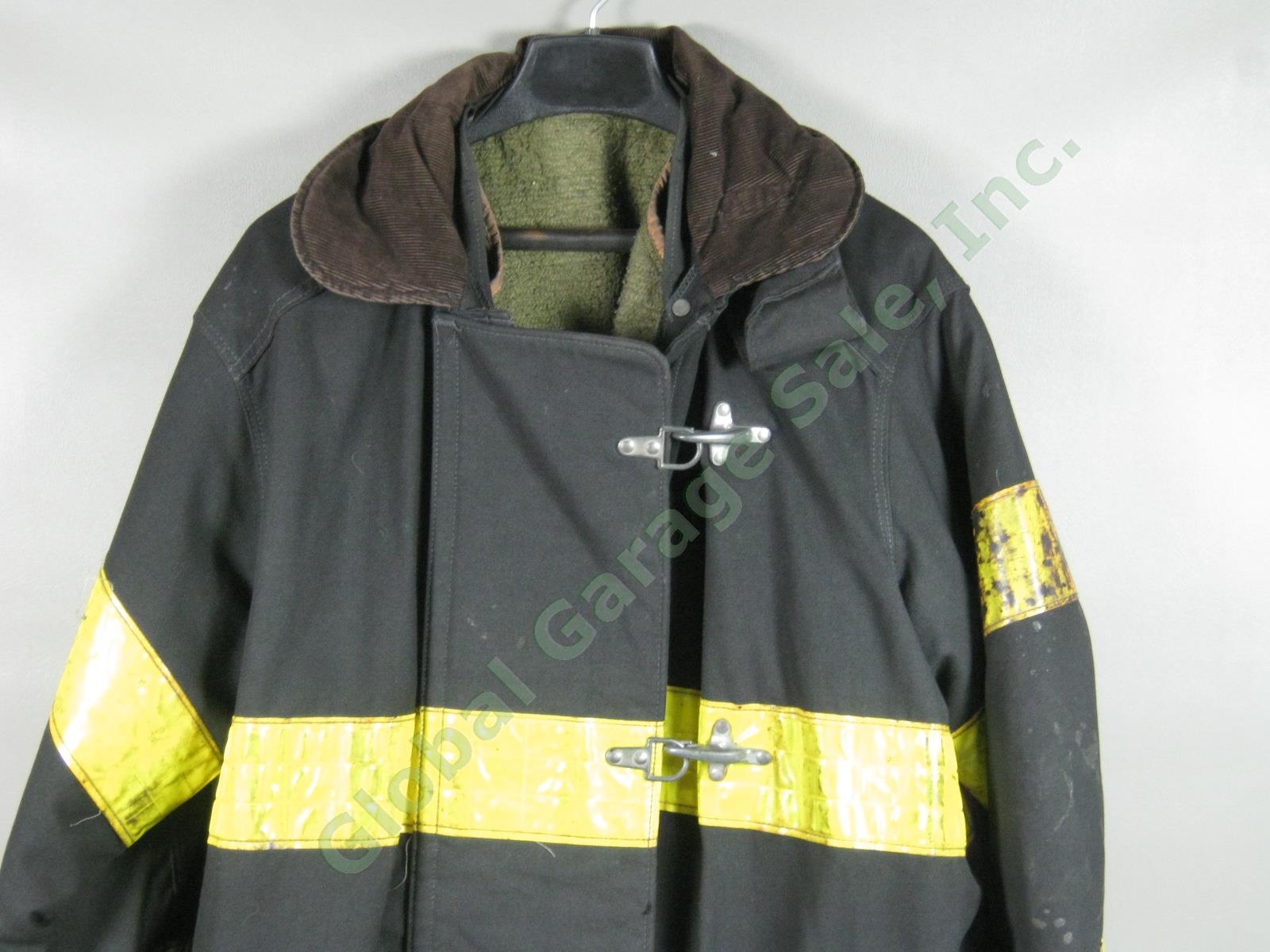 Vtg BodyGuard FDNY NYC Fire Dept Summer Firefighter Turnout Jacket Size 46/40 NR 1