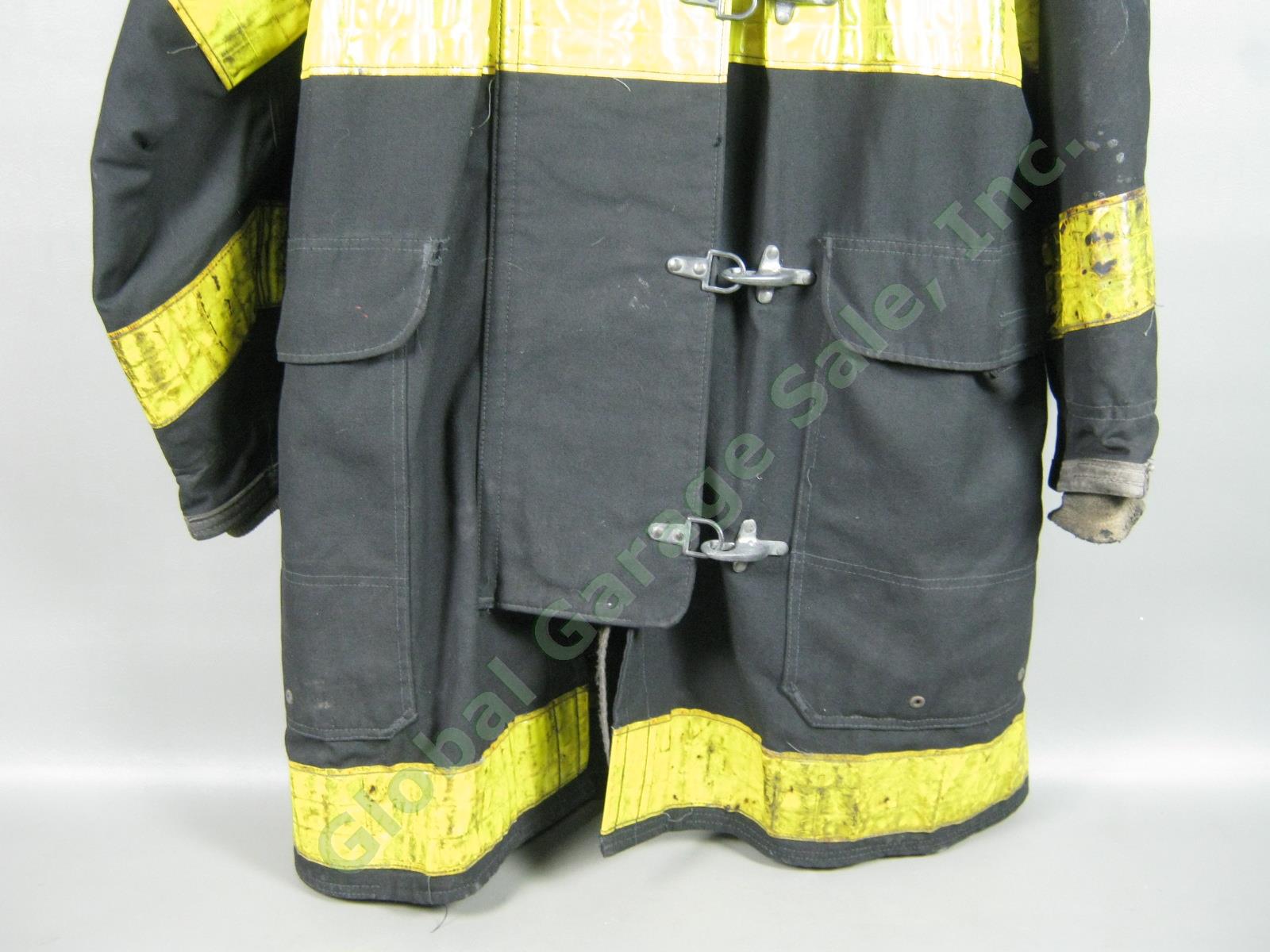 Vtg BodyGuard FDNY NYC Fire Dept Summer Firefighter Turnout Jacket Size 46/40 NR 2