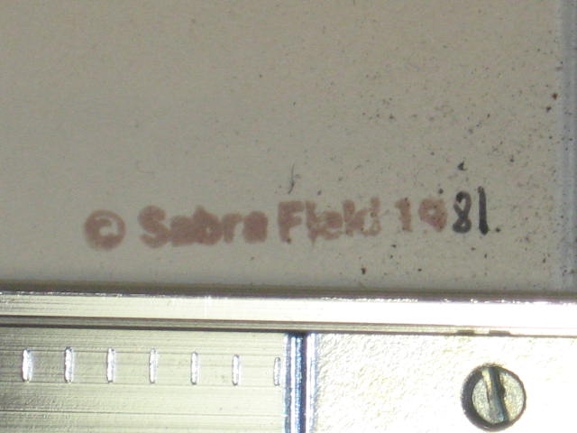 Original Sabra Field Woodcut Print Tomatoes 117/300 NR 8