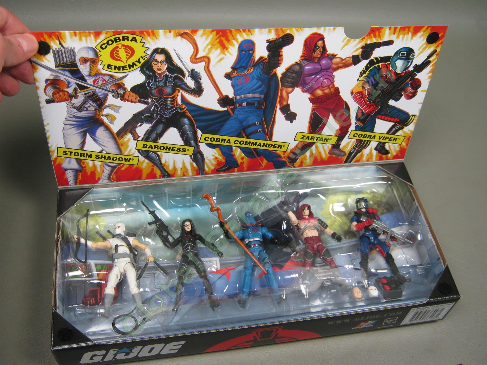 Sealed GI Joe Cobra 25th Anniversary 5 Figure Pack Sets Lot Snake Eyes Lady Jaye 2