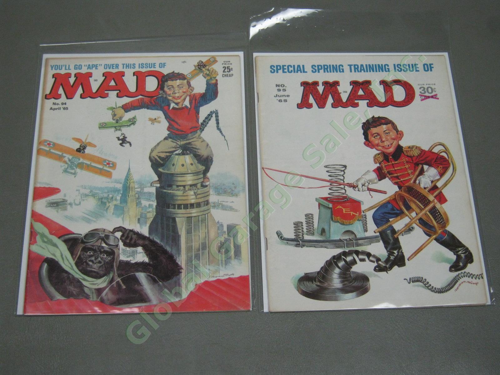 Vtg 1960s 1964-1970 Mad Magazine Lot + Specials w/ Inserts Near Complete #93-136 2