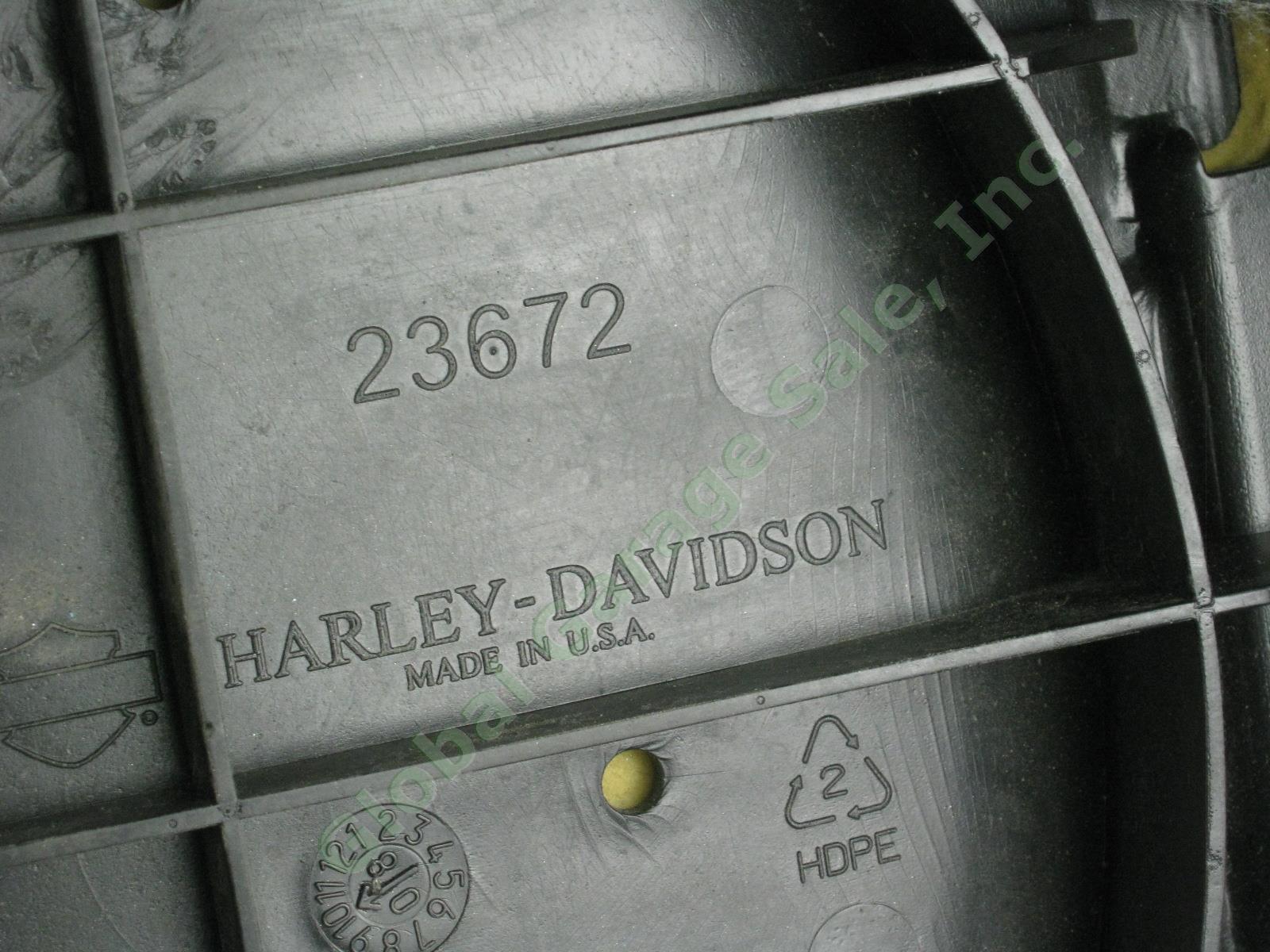 Harley Davidson Sundowner Basketweave Road King Touring Seat 23672 Exc Cond! NR! 7