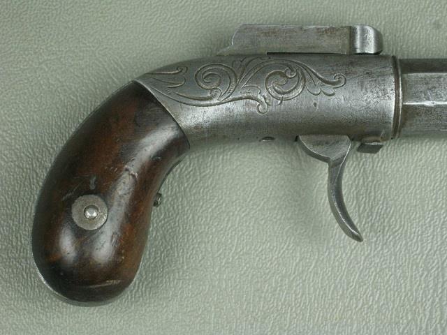 Antique Allen & Thurber .31 Caliber Single Shot Pistol Patent 1845 5