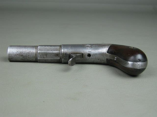 Antique Allen & Thurber .31 Caliber Single Shot Pistol Patent 1845 9