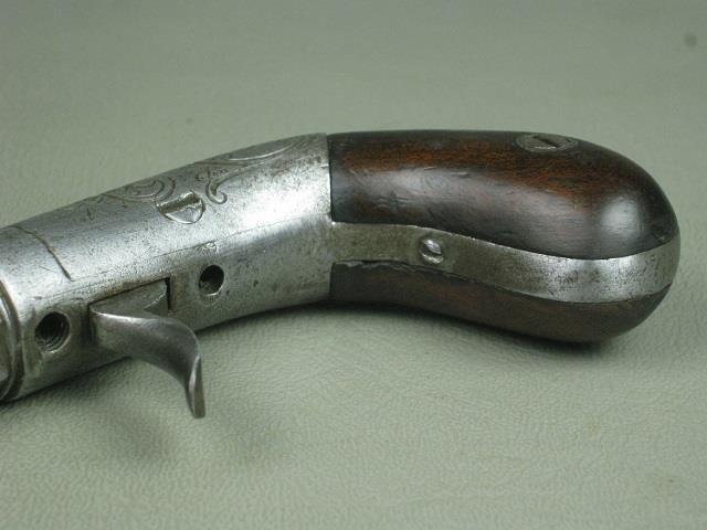 Antique Allen & Thurber .31 Caliber Single Shot Pistol Patent 1845 12