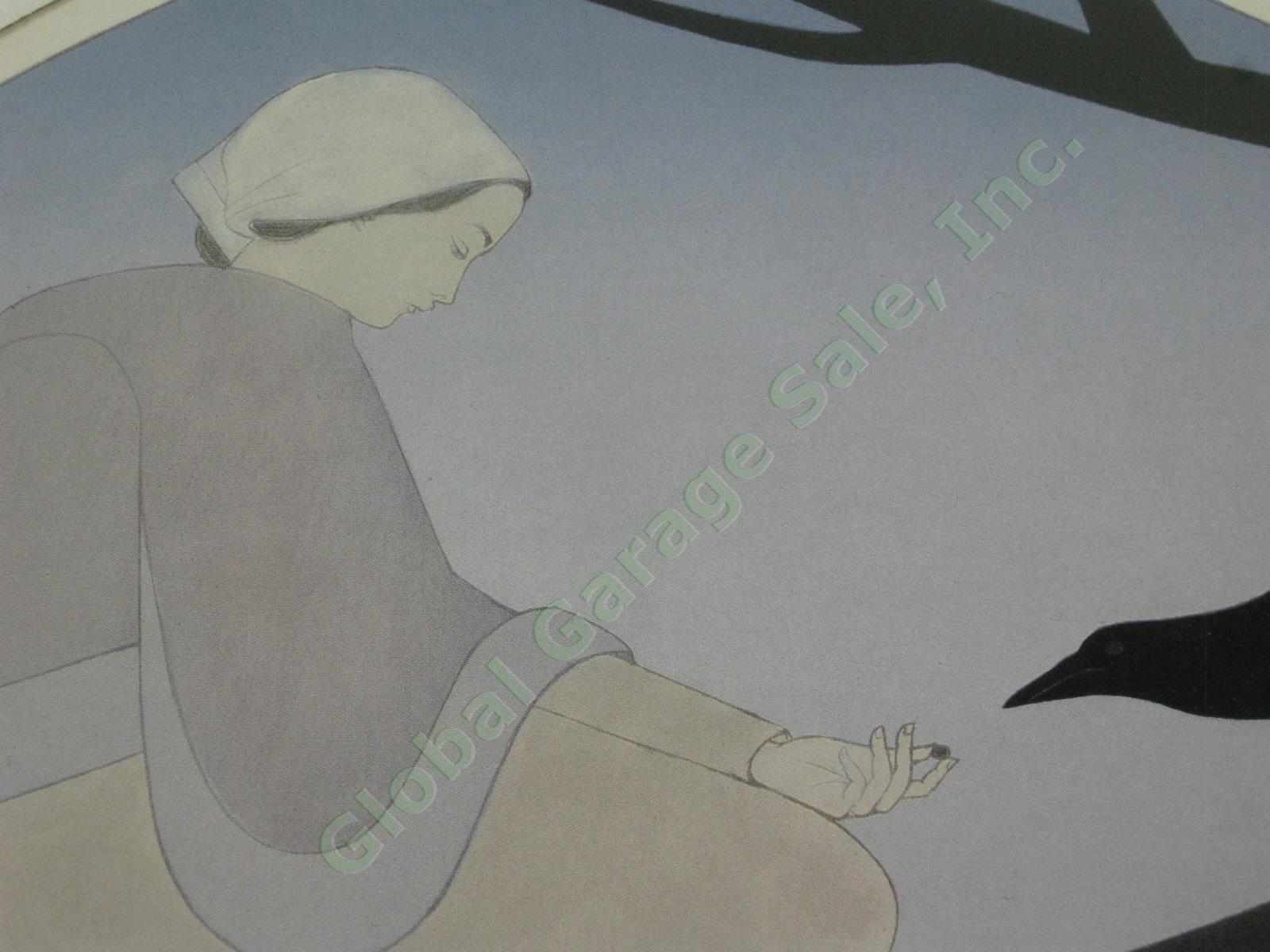 Vtg Will Barnet Silent Spring With Crows Circe The Dream Paean Print 1978-79 NR! 2