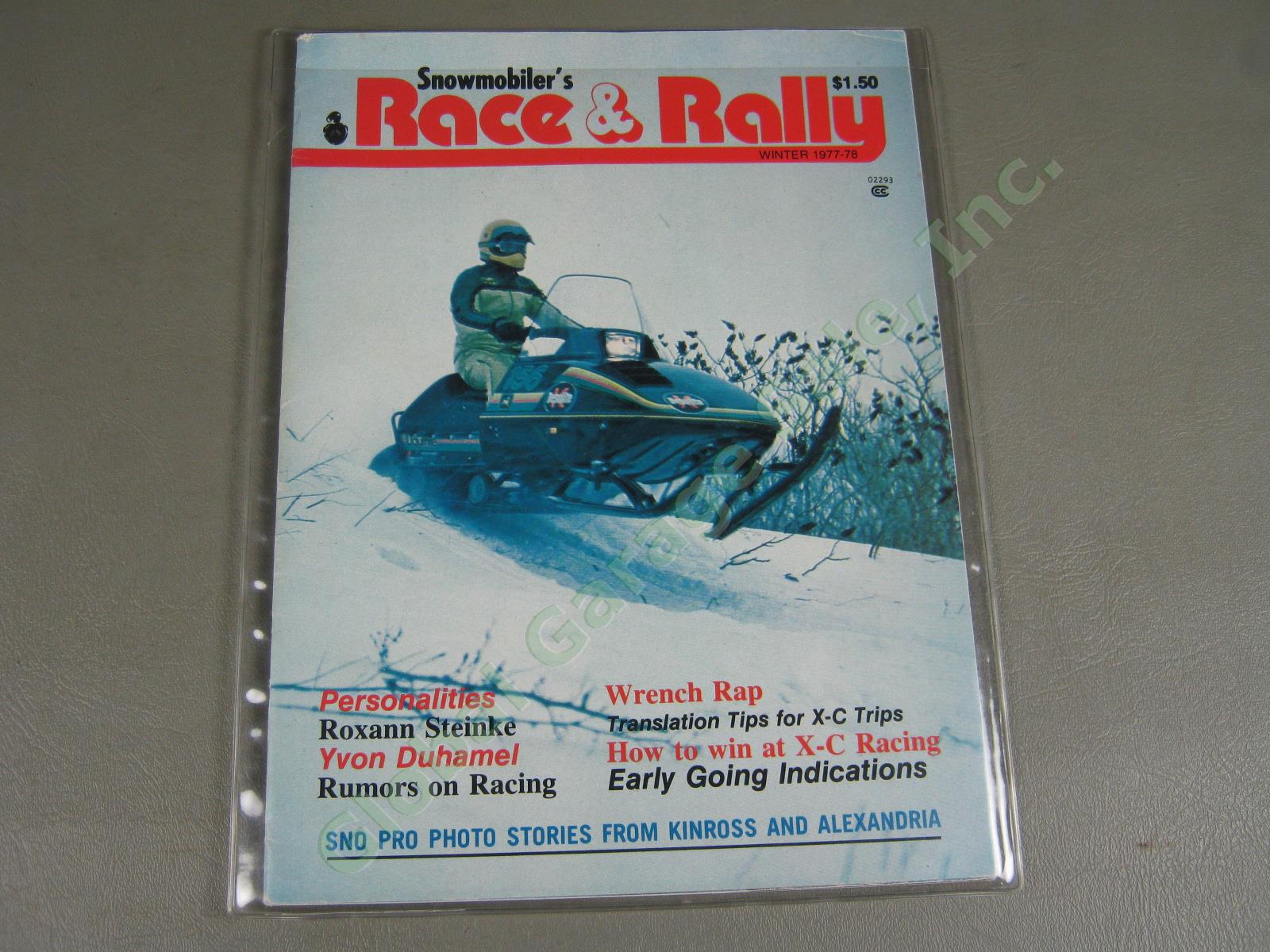 14 Vintage Race & Rally Snowmobile Magazine Lot 1977-1998 Ski-Doo Polaris Yamaha 3