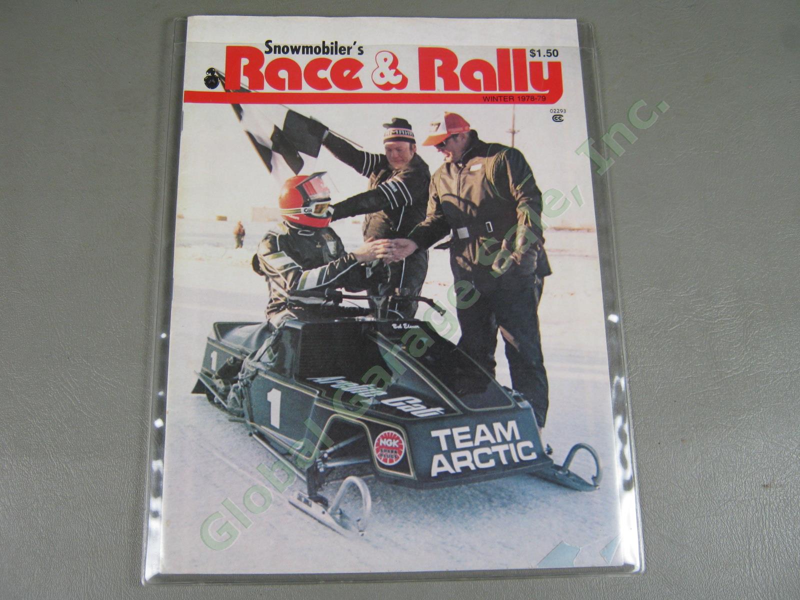 14 Vintage Race & Rally Snowmobile Magazine Lot 1977-1998 Ski-Doo Polaris Yamaha 9