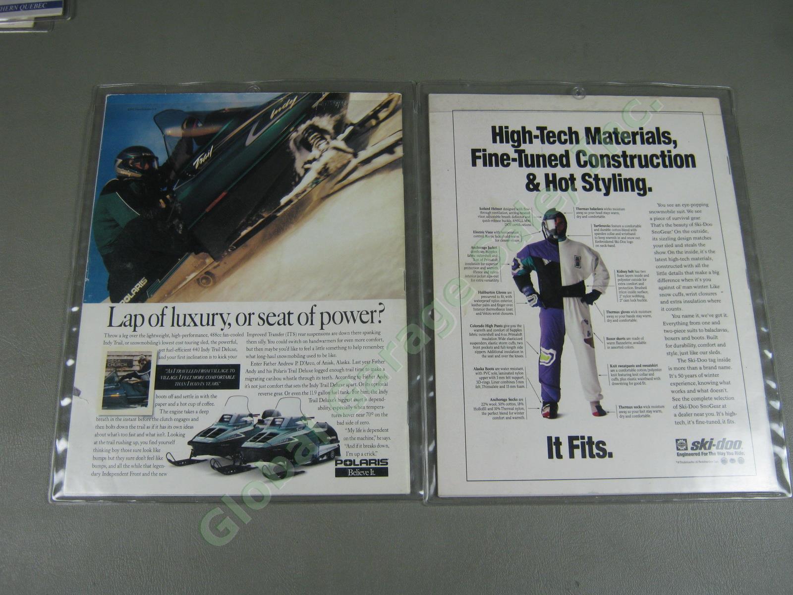 14 Vintage Race & Rally Snowmobile Magazine Lot 1977-1998 Ski-Doo Polaris Yamaha 20