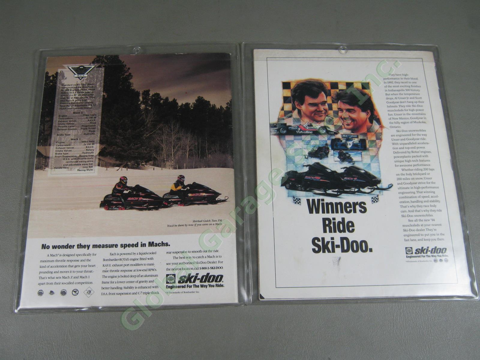14 Vintage Race & Rally Snowmobile Magazine Lot 1977-1998 Ski-Doo Polaris Yamaha 22