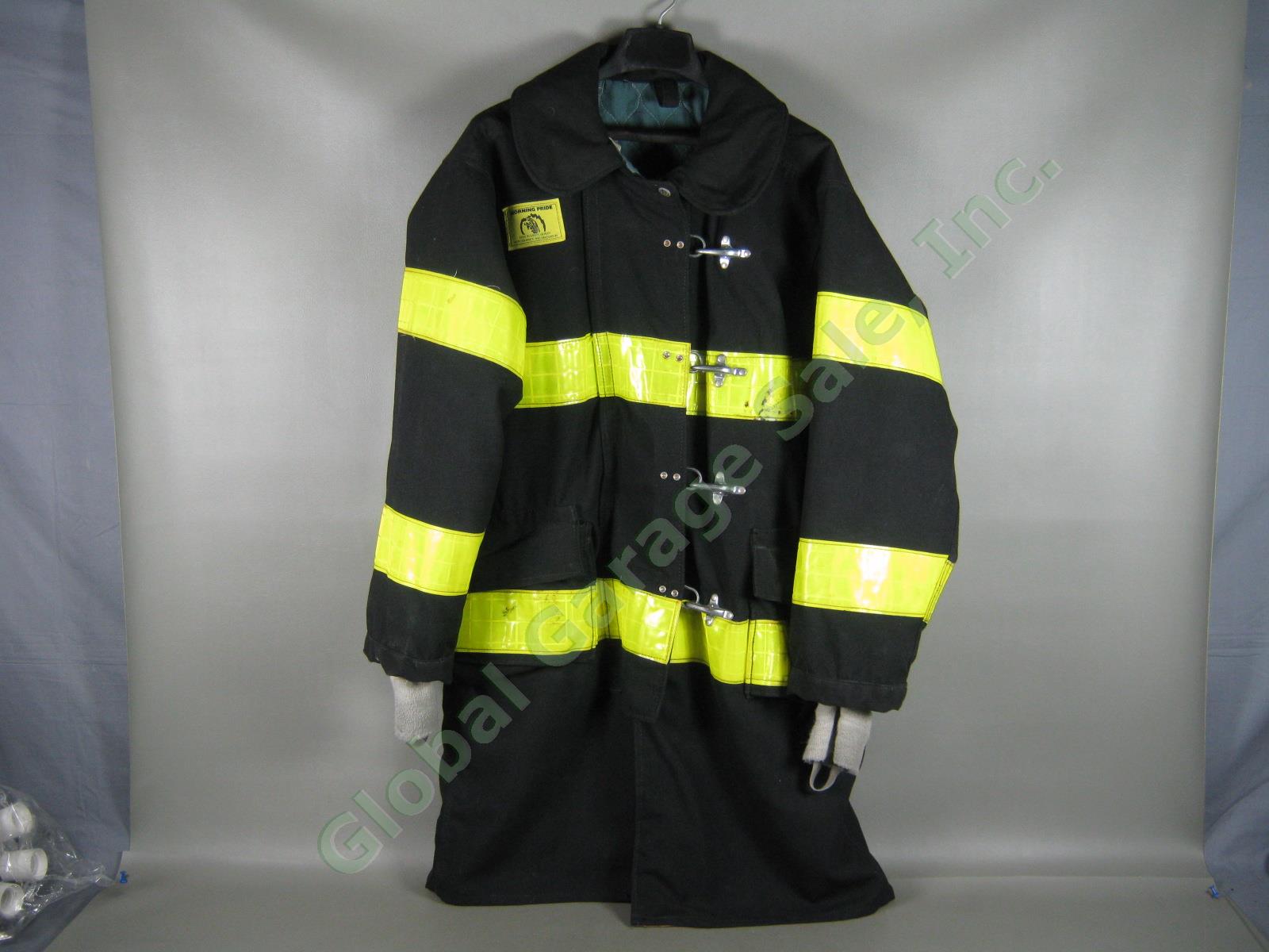 Morning Pride FDNY NY NYC Fire Dept Summer Firefighter Turnout Jacket 44 EXC!!