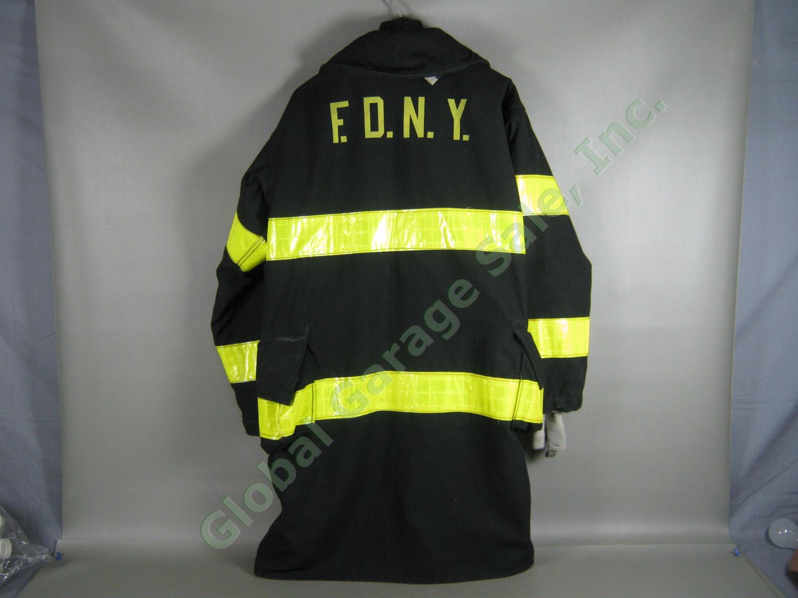 Morning Pride FDNY NY NYC Fire Dept Summer Firefighter Turnout Jacket 44 EXC!! 4