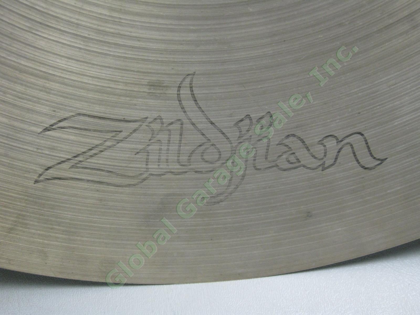 70s 18" Avedis Zildjian Genuine Turkish Crash Ride Cymbal Made In USA 1587 Grams 4