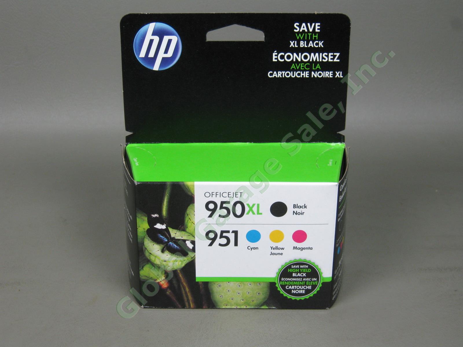 NEW Sealed Genuine HP Officejet 4 Ink Cartridge Combo Pack 950XL Black 951 Color