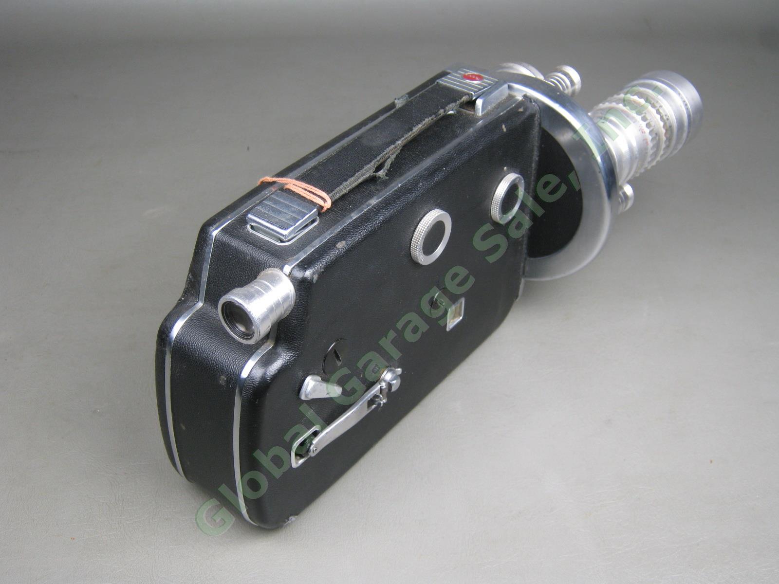 Eastman Cine-Kodak K100 Turret 16mm Movie Camera Ektar 63mm f2 II 25 1.9 15 2.5 8