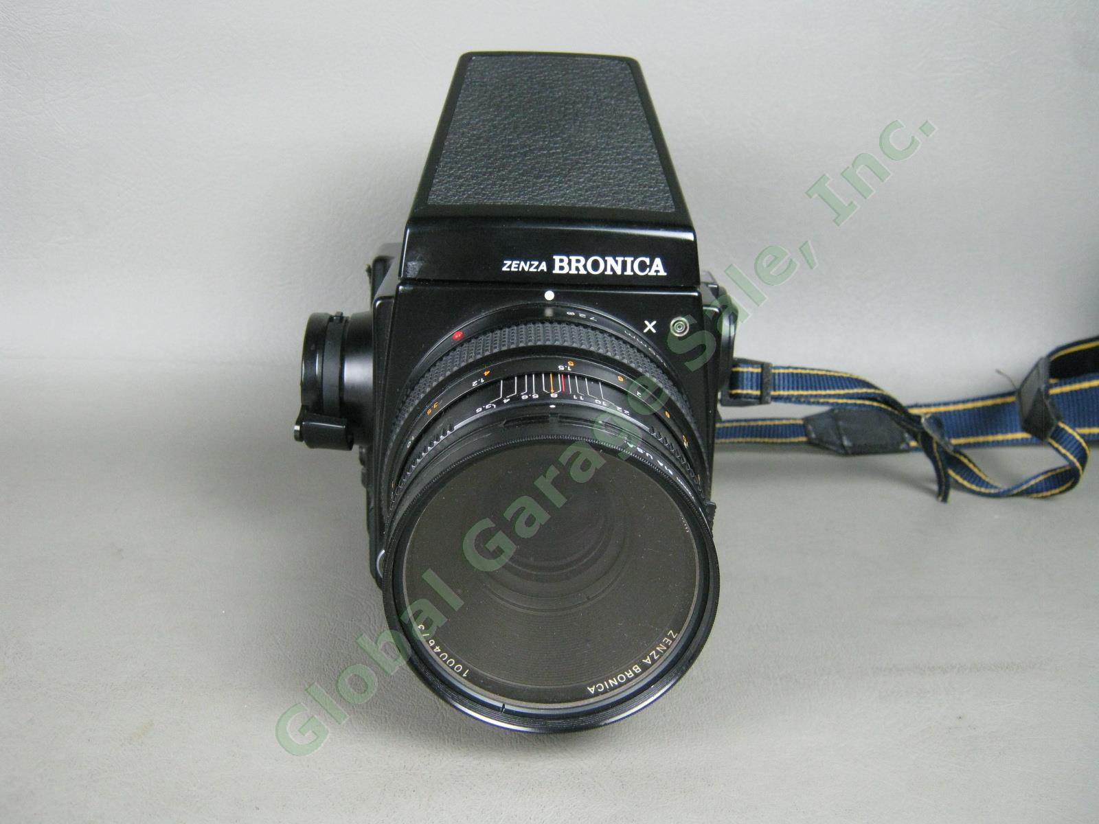 Bronica GS-1 6x7 Medium Format Camera Zenzanon-PG 100mm Lens Backs Grip Bundle 2