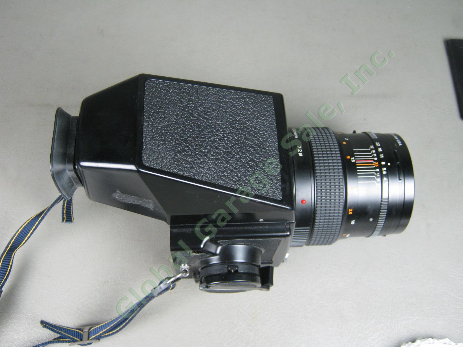 Bronica GS-1 6x7 Medium Format Camera Zenzanon-PG 100mm Lens Backs Grip Bundle 5