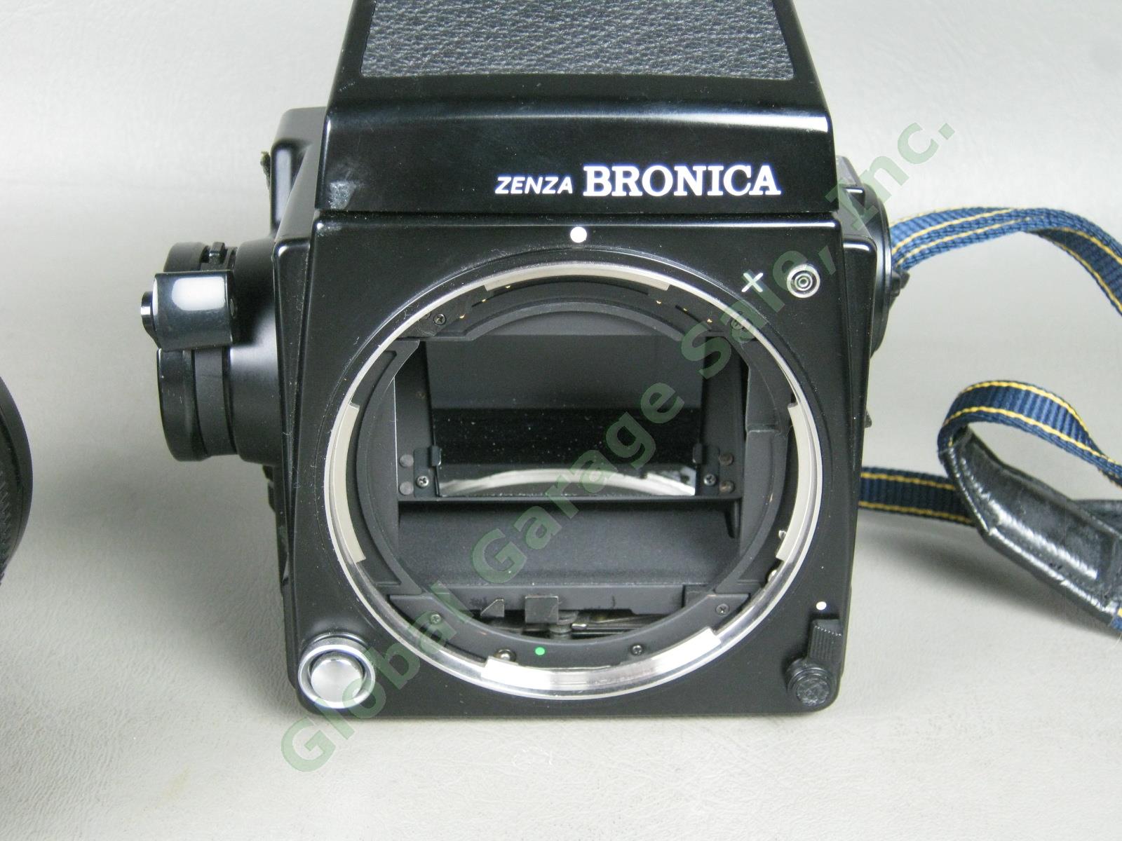 Bronica GS-1 6x7 Medium Format Camera Zenzanon-PG 100mm Lens Backs Grip Bundle 9