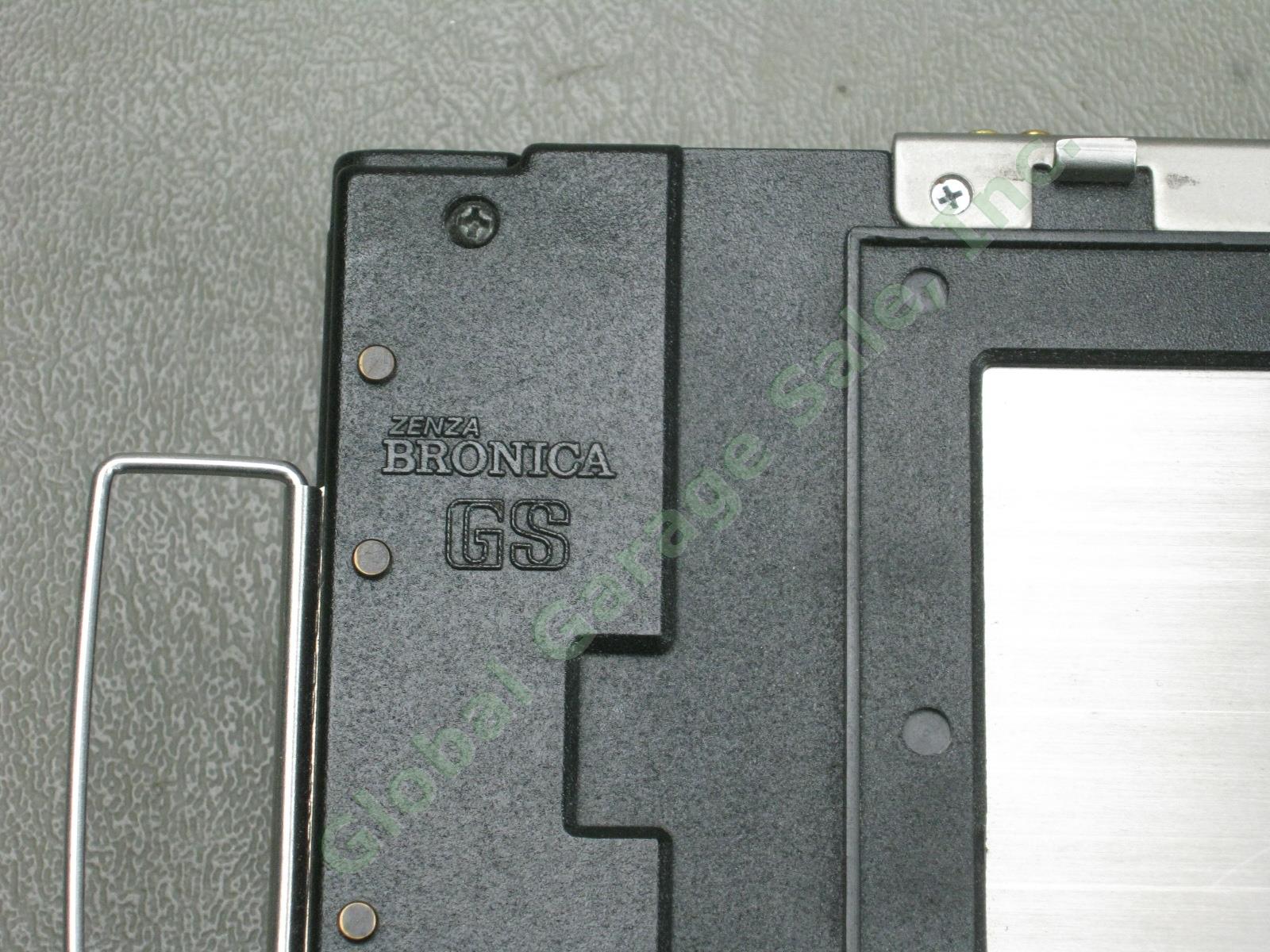 Bronica GS-1 6x7 Medium Format Camera Zenzanon-PG 100mm Lens Backs Grip Bundle 19