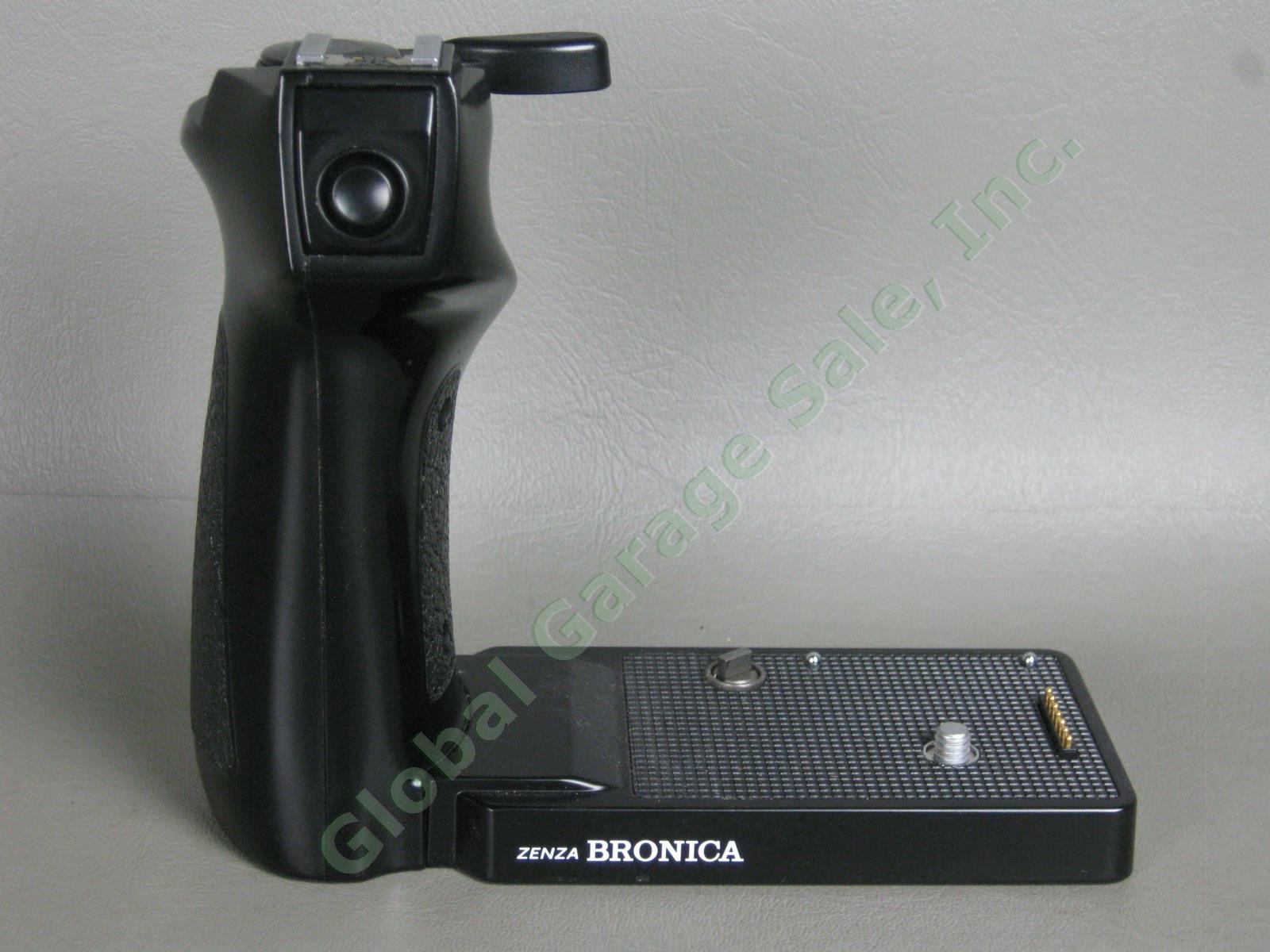 Bronica GS-1 6x7 Medium Format Camera Zenzanon-PG 100mm Lens Backs Grip Bundle 21
