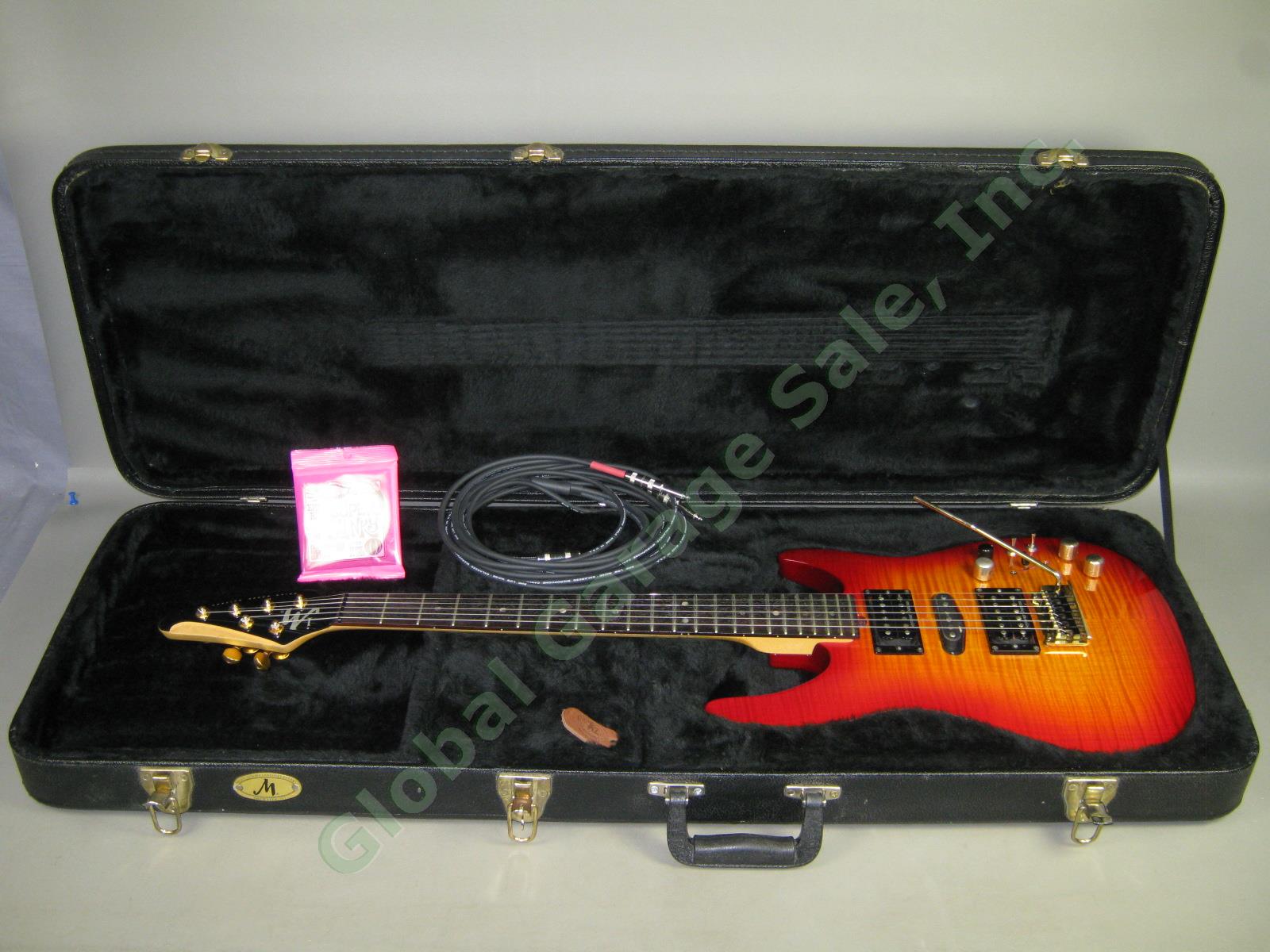 Brian Moore iGuitar i2000 i9 9.13 13-Pin Midi Piezo Electric Guitar Exc Cond!