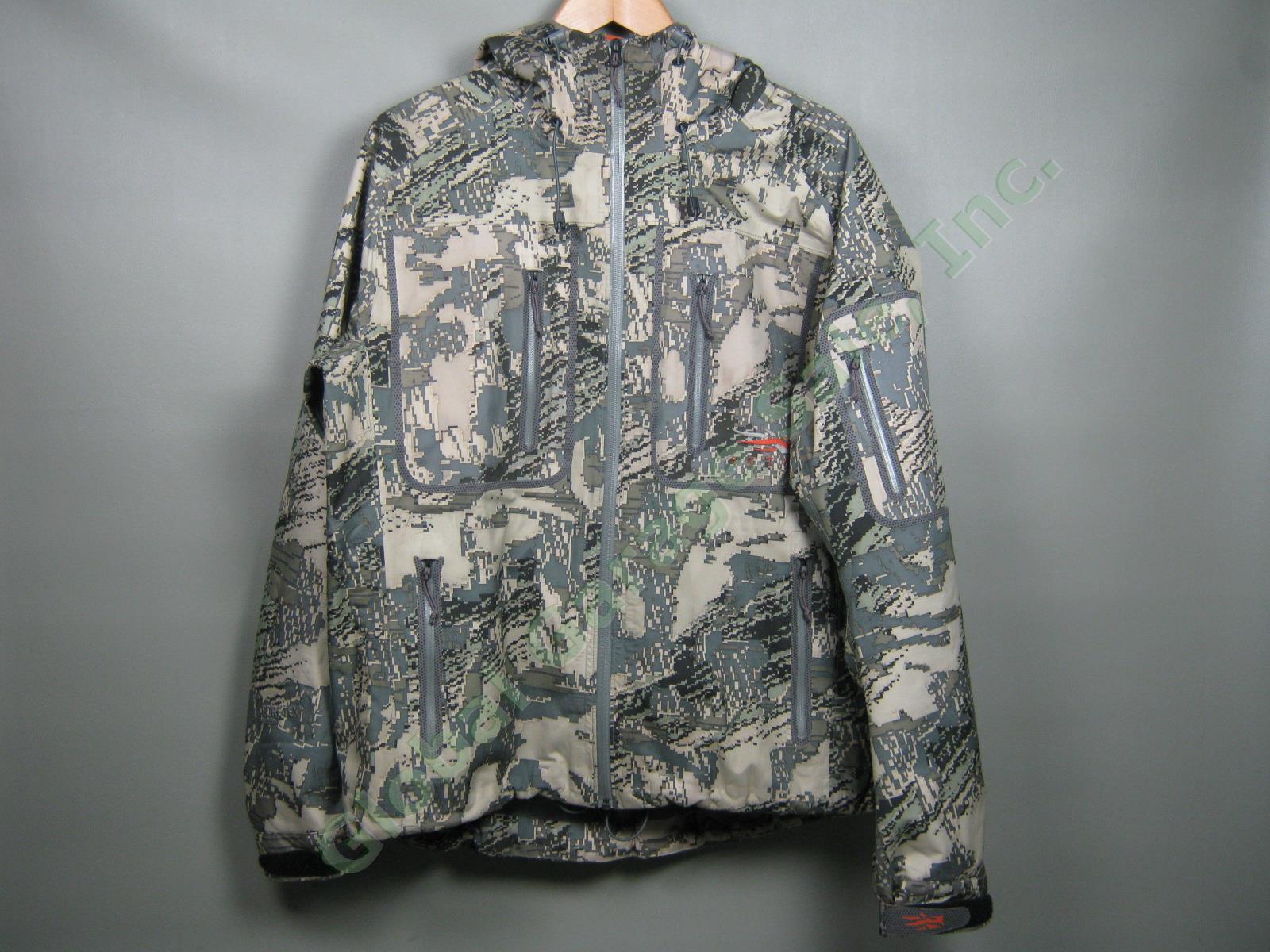 Mens Sitka Coldfront Optifade Open Country Camouflage Camo Hunting Jacket Large