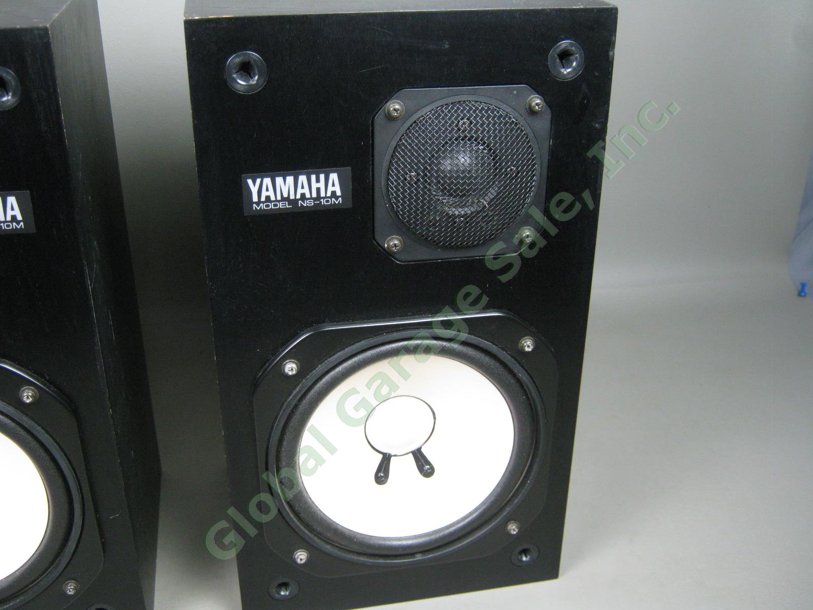 Yamaha NS-10m Studio Monitor Speakers Matching Pair Woofer Tweeter PARTS ONLY NR 2