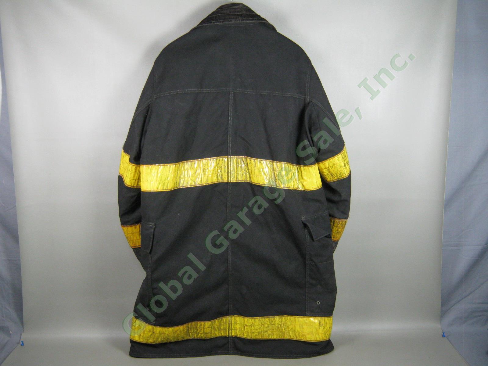 Vtg 1988 Cairns FDNY NYC Fire Dept Summer Firefighter Turnout Jacket 44/36/40 NR 3