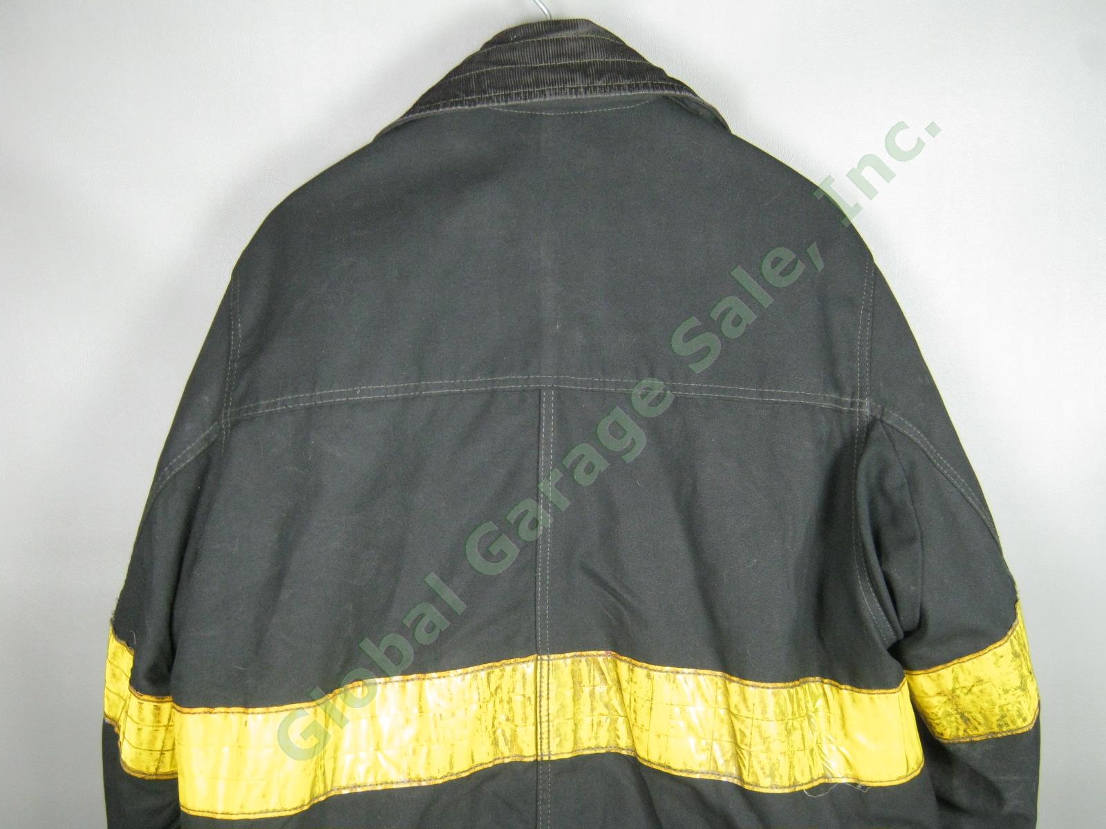 Vtg 1988 Cairns FDNY NYC Fire Dept Summer Firefighter Turnout Jacket 44/36/40 NR 4