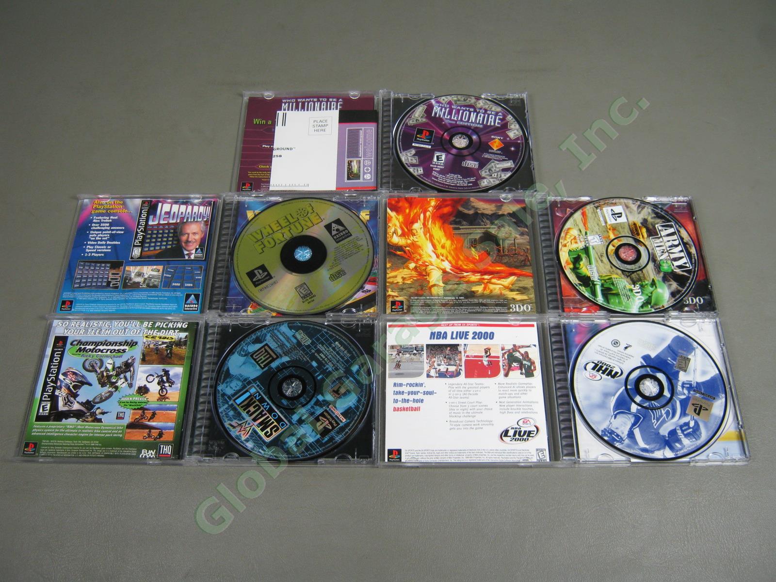 19 Sony Playstation 1 PS1 Black Label Game Lot Jersey Devil Nightmare Creatures 6