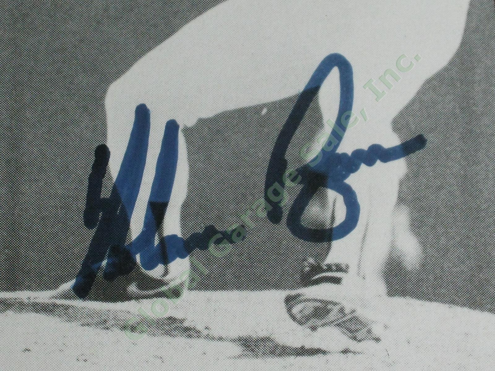 HUGE Nolan Ryan Lot Autographed Litho Reid Signed Ball 3000+/- Cards Magazines + 5