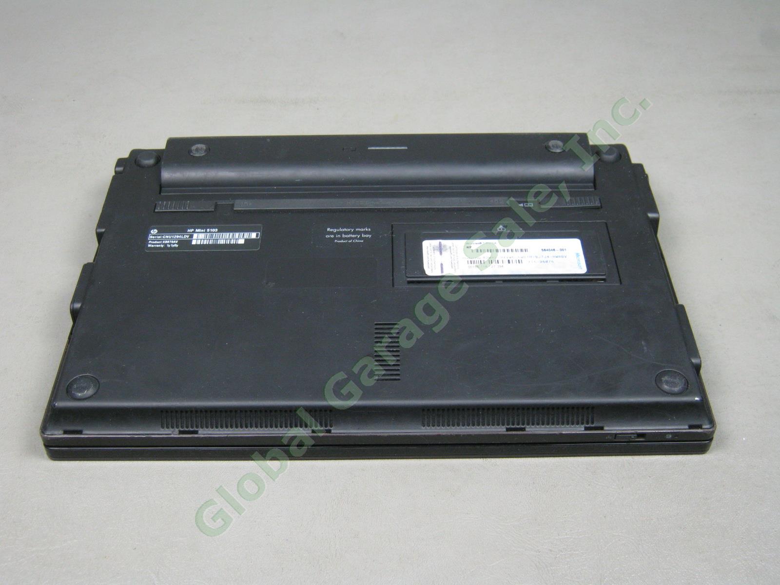 HP Mini 5103 10.1" Netbook Laptop Intel Atom 1.83GHz 2GB RAM 160GB HDD Windows 7 8
