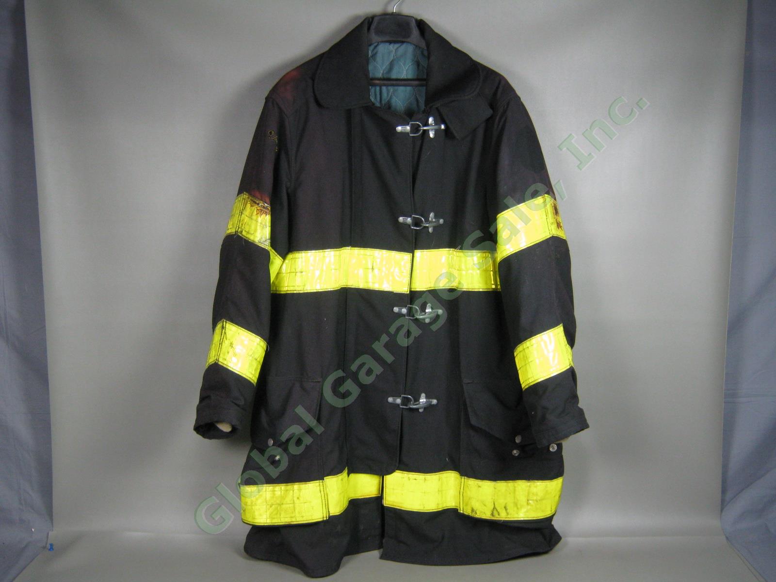 Vtg 1993 Janesville FDNY NY Fire Dept Summer Firefighter Jacket 44/40 Exc Cond!