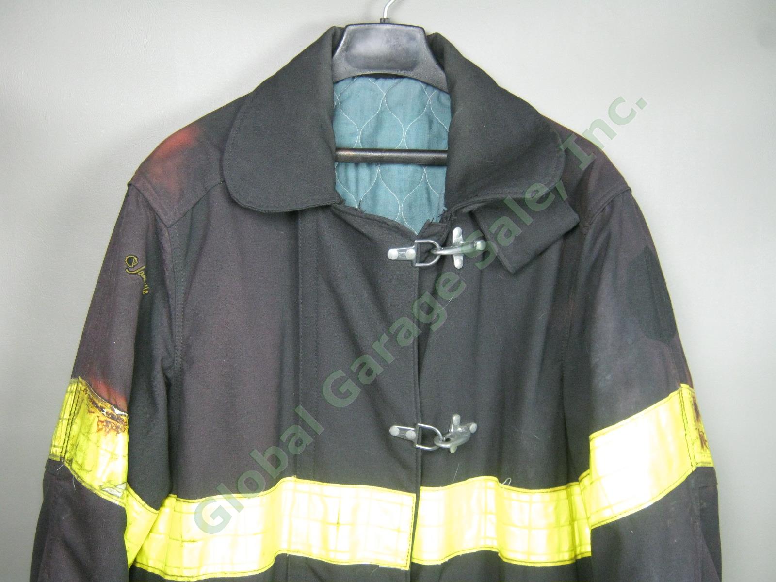 Vtg 1993 Janesville FDNY NY Fire Dept Summer Firefighter Jacket 44/40 Exc Cond! 1