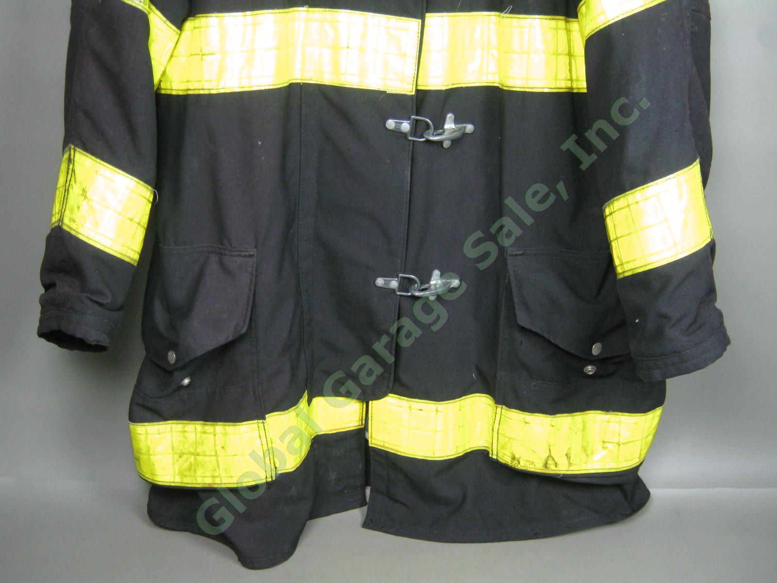 Vtg 1993 Janesville FDNY NY Fire Dept Summer Firefighter Jacket 44/40 Exc Cond! 2